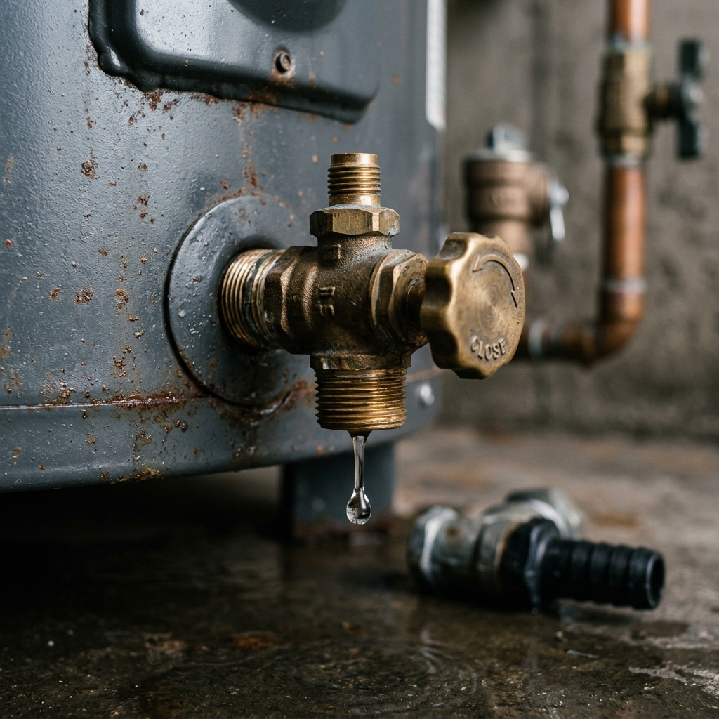Water Heater Drain Valve Leaking: Causes and Fixes