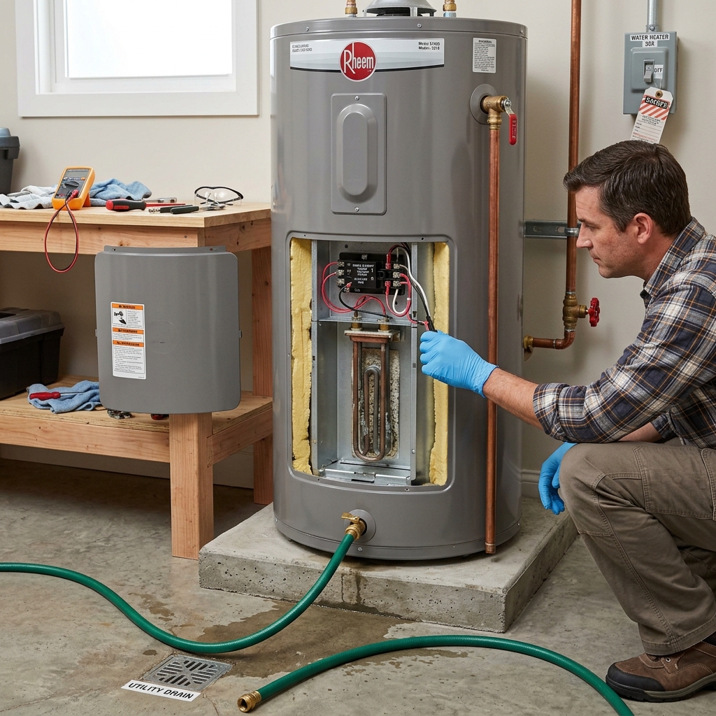 How to Drain an Electric Hot Water Heater: Safe DIY Guide